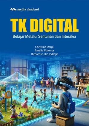Sampul buku TK Digital; Belajar Melal...